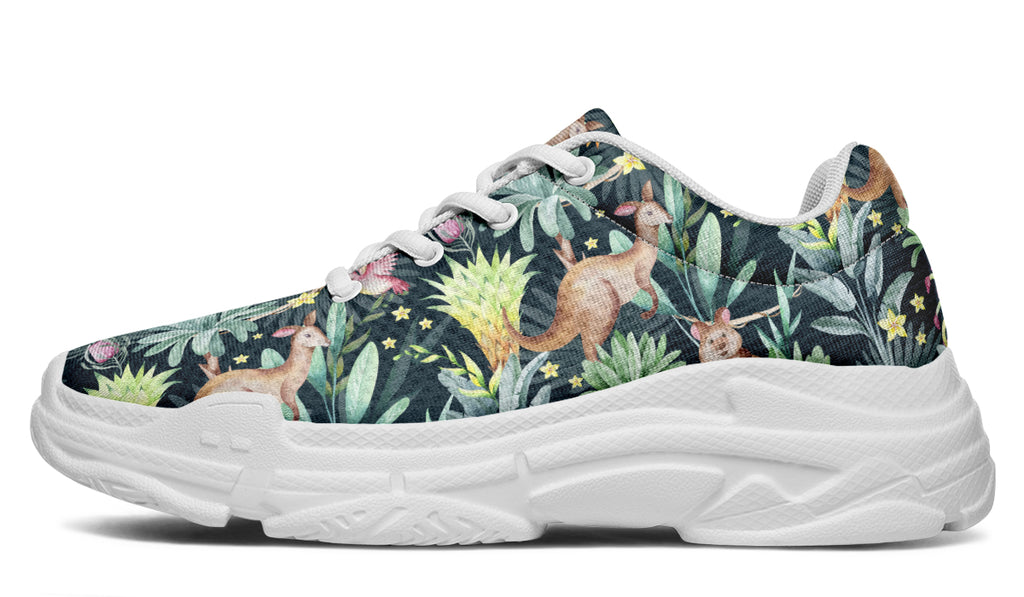 Wonderful Wildlife Chunky Sneakers - Offbeat Sweetie