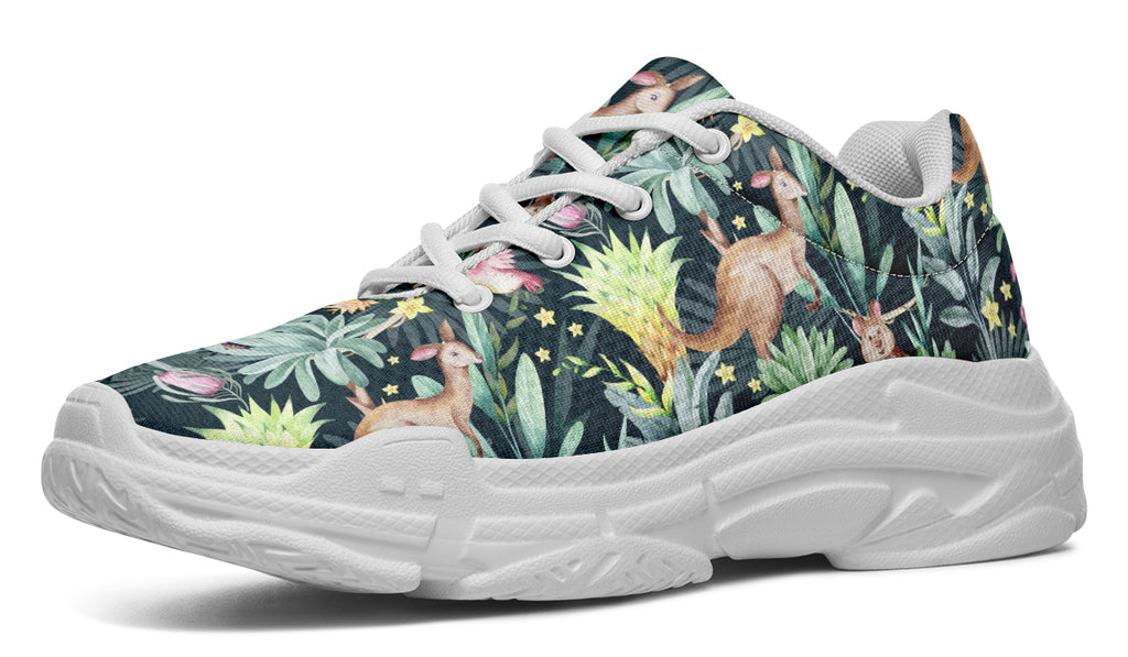 Wonderful Wildlife Chunky Sneakers - Offbeat Sweetie