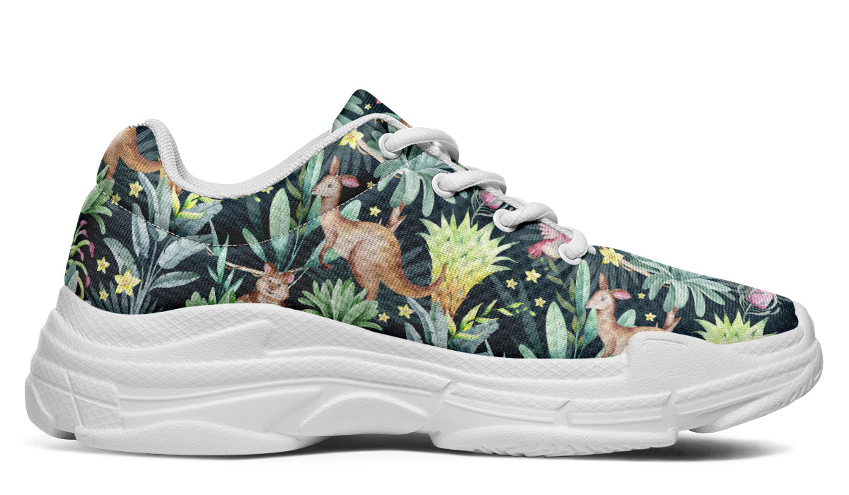 Wonderful Wildlife Chunky Sneakers - Offbeat Sweetie