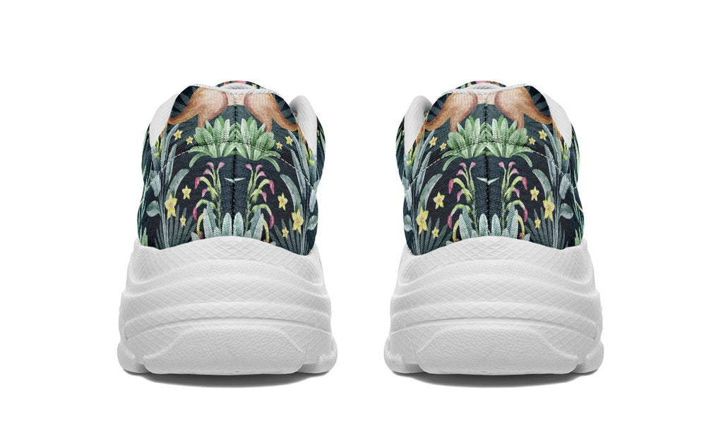 Wonderful Wildlife Chunky Sneakers - Offbeat Sweetie