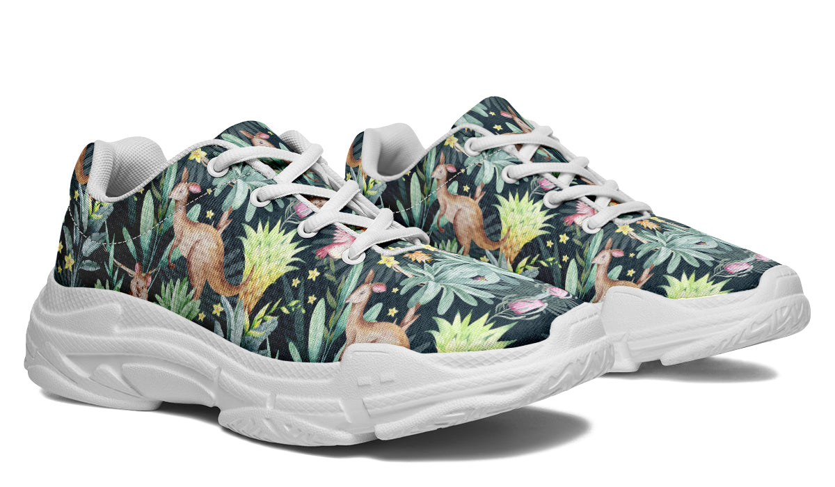 Wonderful Wildlife Chunky Sneakers - Offbeat Sweetie