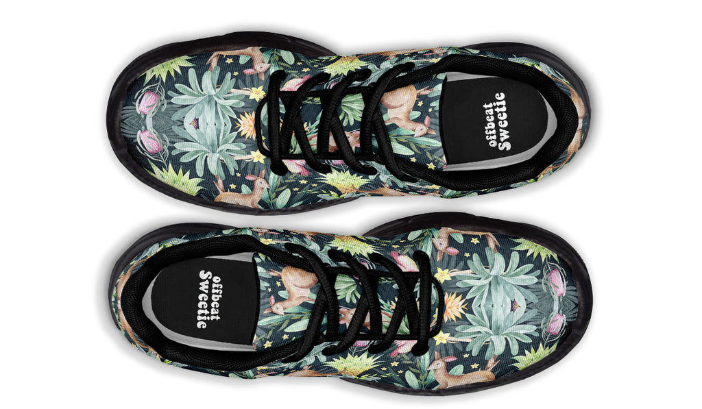 Wonderful Wildlife Chunky Sneakers - Offbeat Sweetie