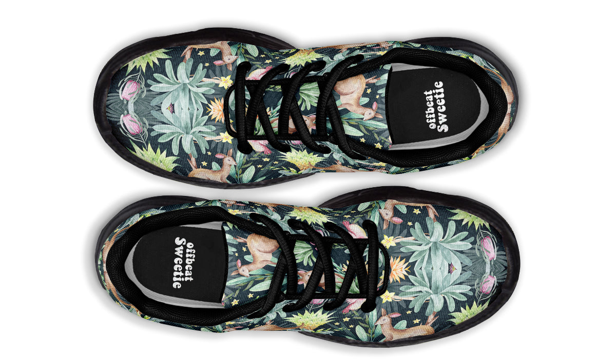 Wonderful Wildlife Chunky Sneakers - Offbeat Sweetie