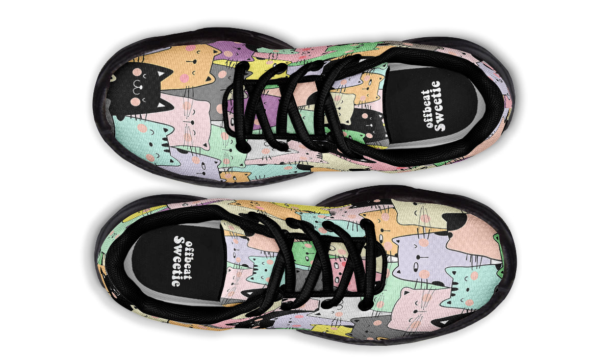 You've Got To Be Kitten me Chunky Sneakers - Offbeat Sweetie