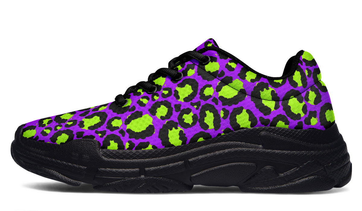 Zombie Leopard Chunky Sneakers