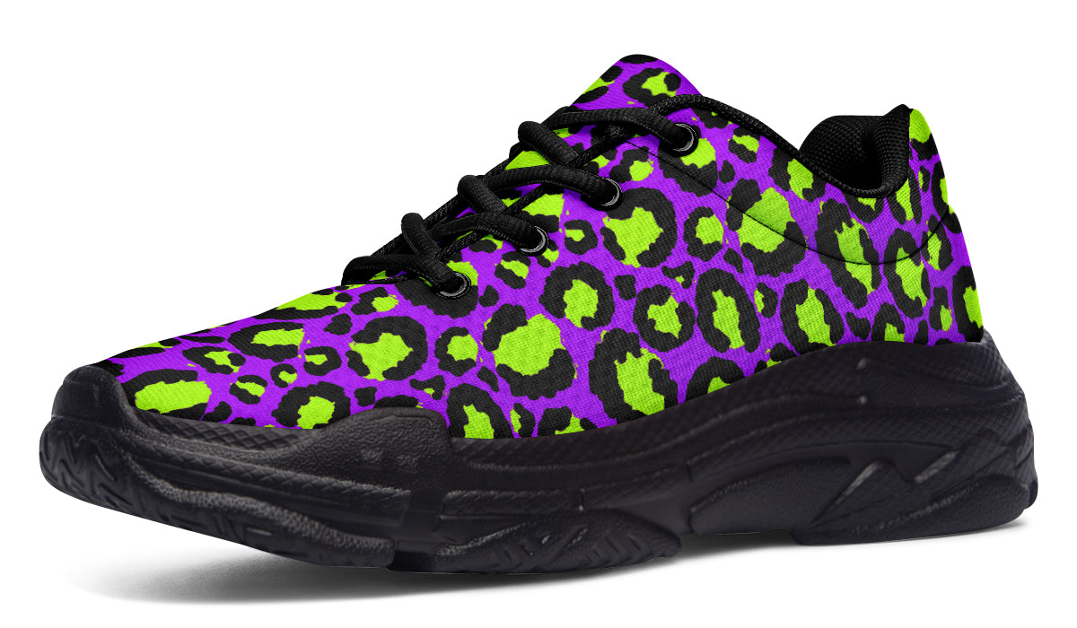 Zombie Leopard Chunky Sneakers