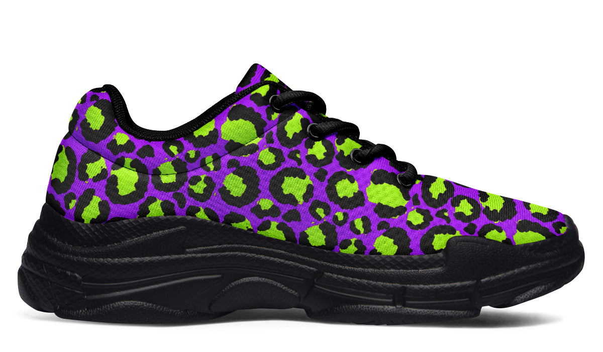 Zombie Leopard Chunky Sneakers