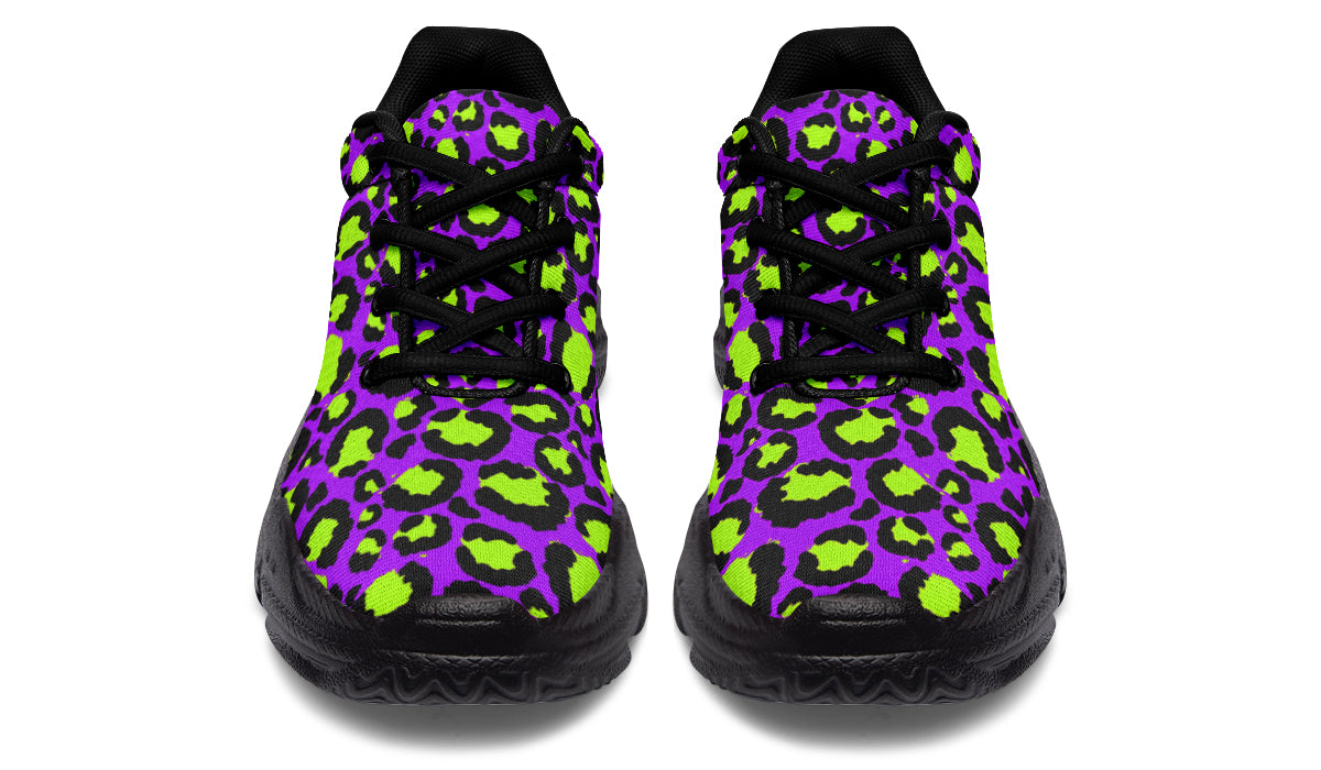 Zombie Leopard Chunky Sneakers