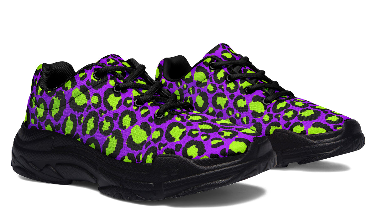 Zombie Leopard Chunky Sneakers