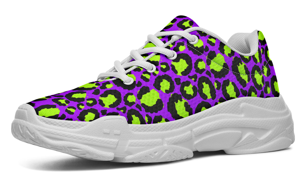 Zombie Leopard Chunky Sneakers