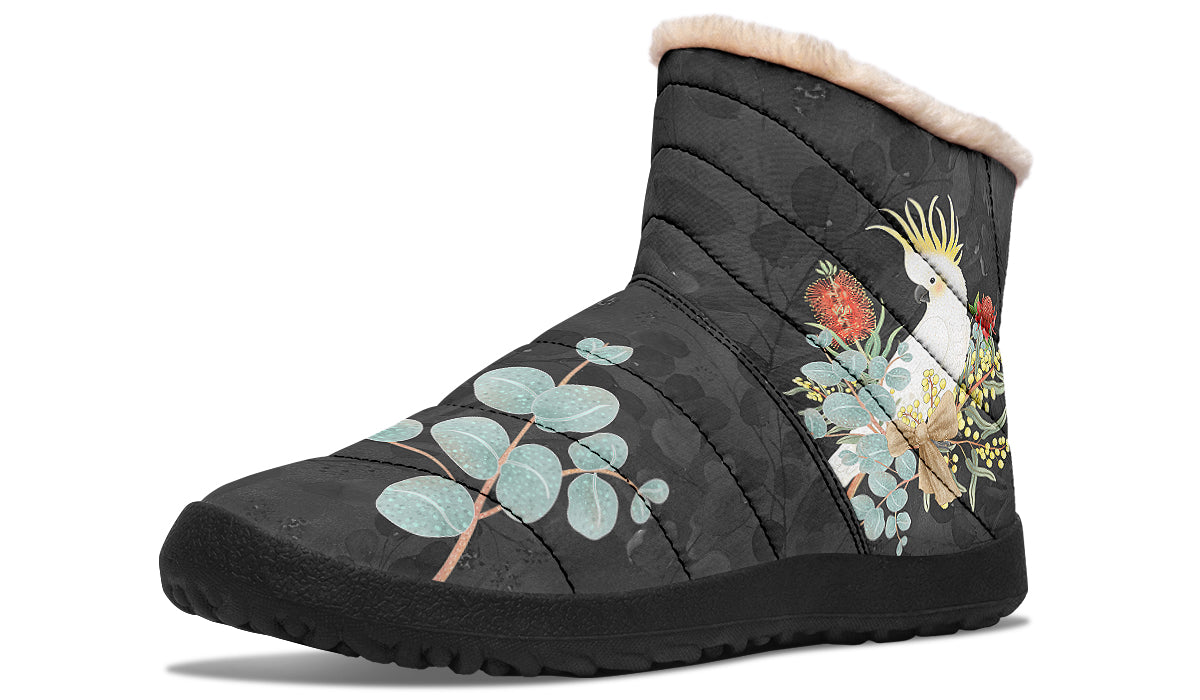 Cockatoo Faux Fur Ankle Boots