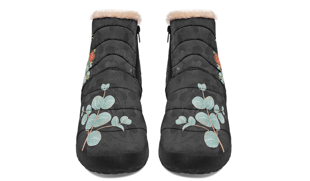 Cockatoo Faux Fur Ankle Boots