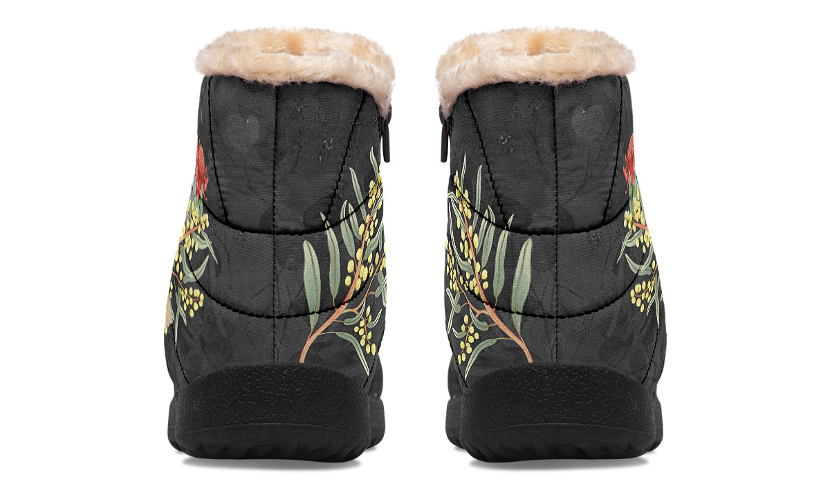 Cockatoo Faux Fur Ankle Boots