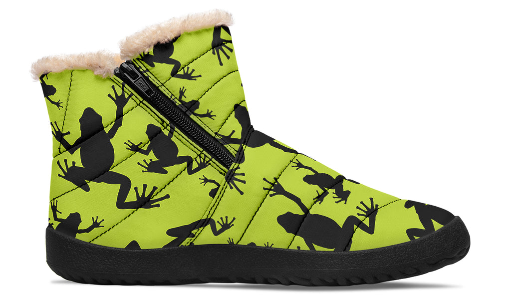 Froggerz Faux Fur Ankle Boots