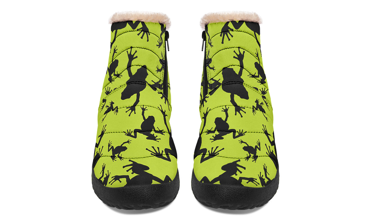 Froggerz Faux Fur Ankle Boots