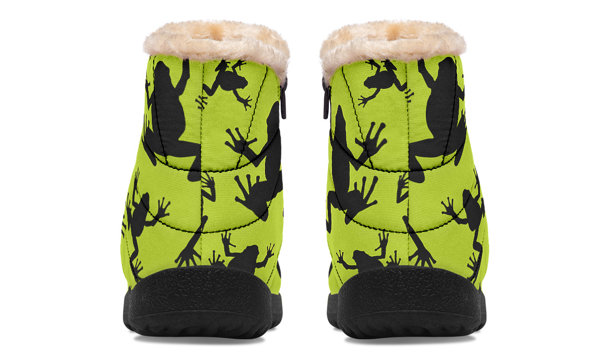 Froggerz Faux Fur Ankle Boots