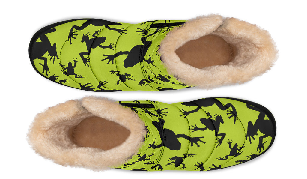 Froggerz Faux Fur Ankle Boots