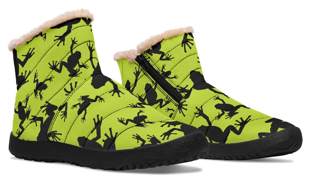 Froggerz Faux Fur Ankle Boots