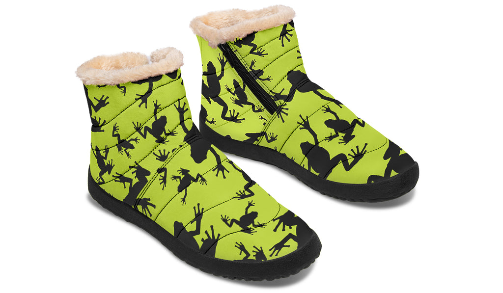 Froggerz Faux Fur Ankle Boots