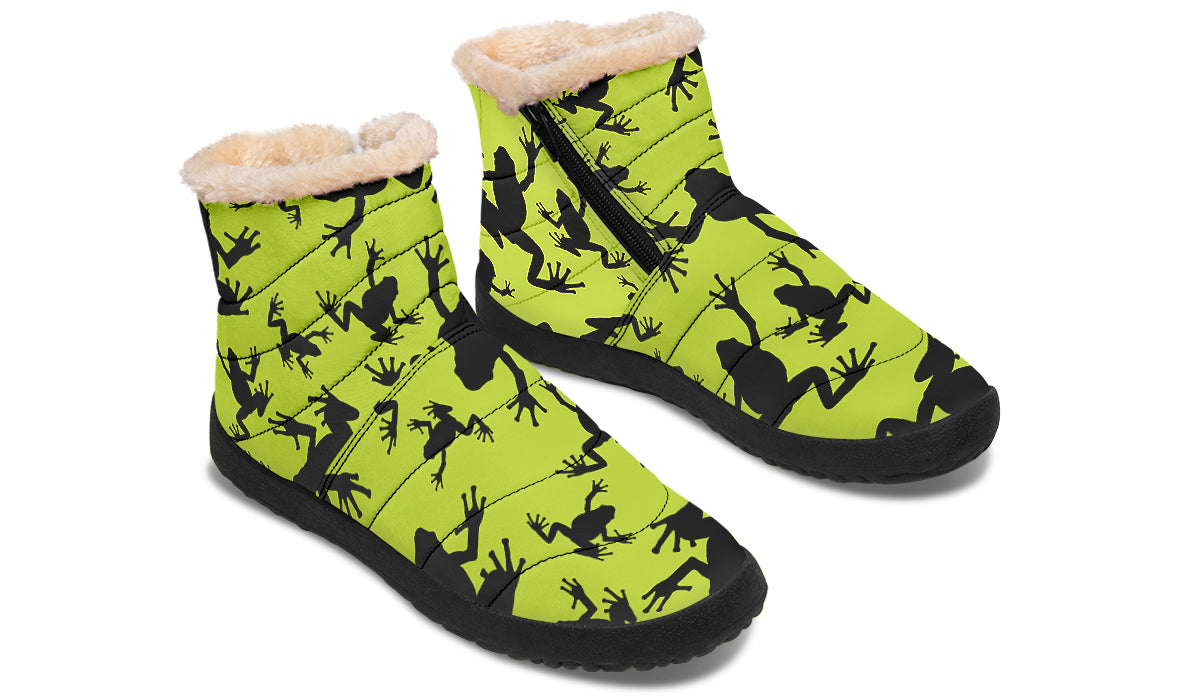 Froggerz Faux Fur Ankle Boots