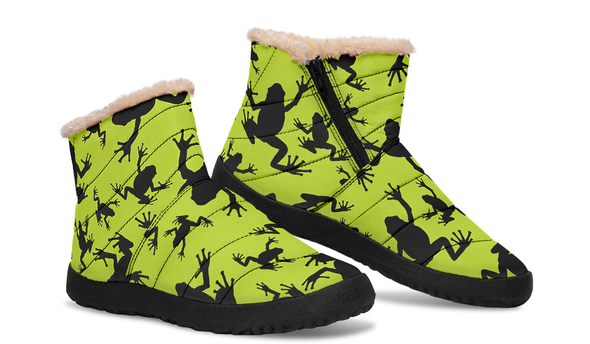 Froggerz Faux Fur Ankle Boots