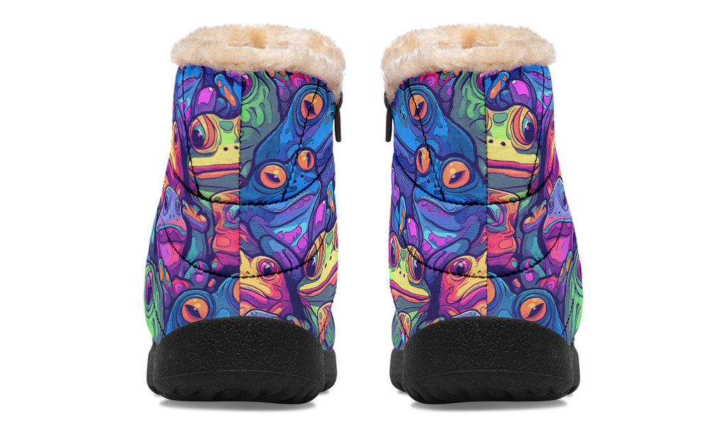 Hypnofrog Faux Fur Ankle Boots