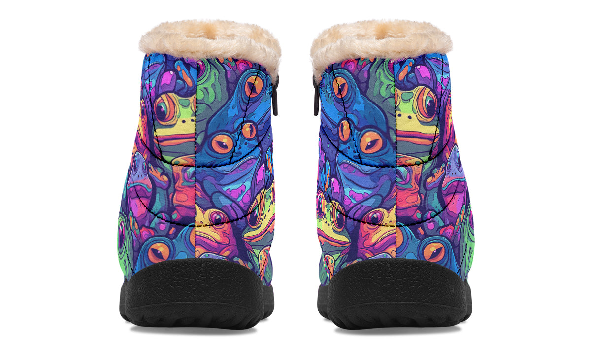 Hypnofrog Faux Fur Ankle Boots