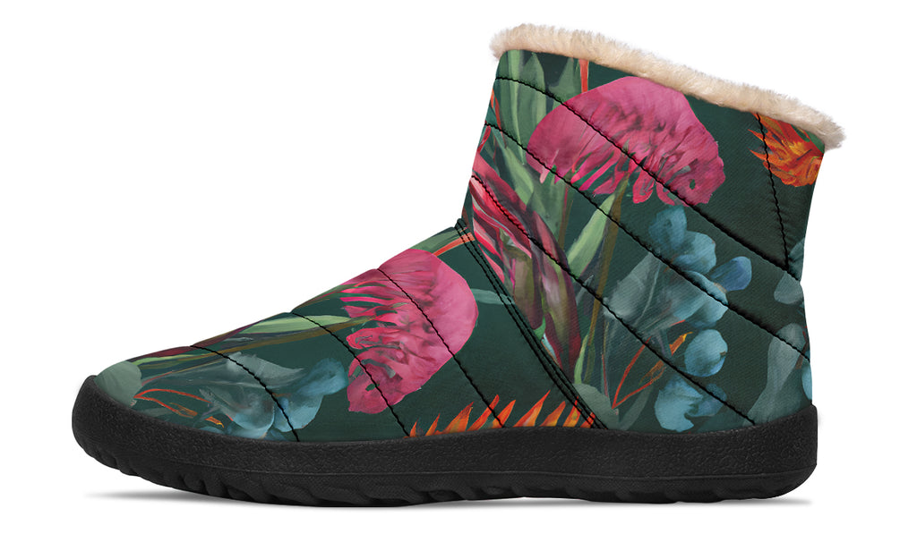 Australian Bouquet Faux Fur Ankle Boots