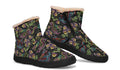Dragon Noir Faux Fur Ankle Boots