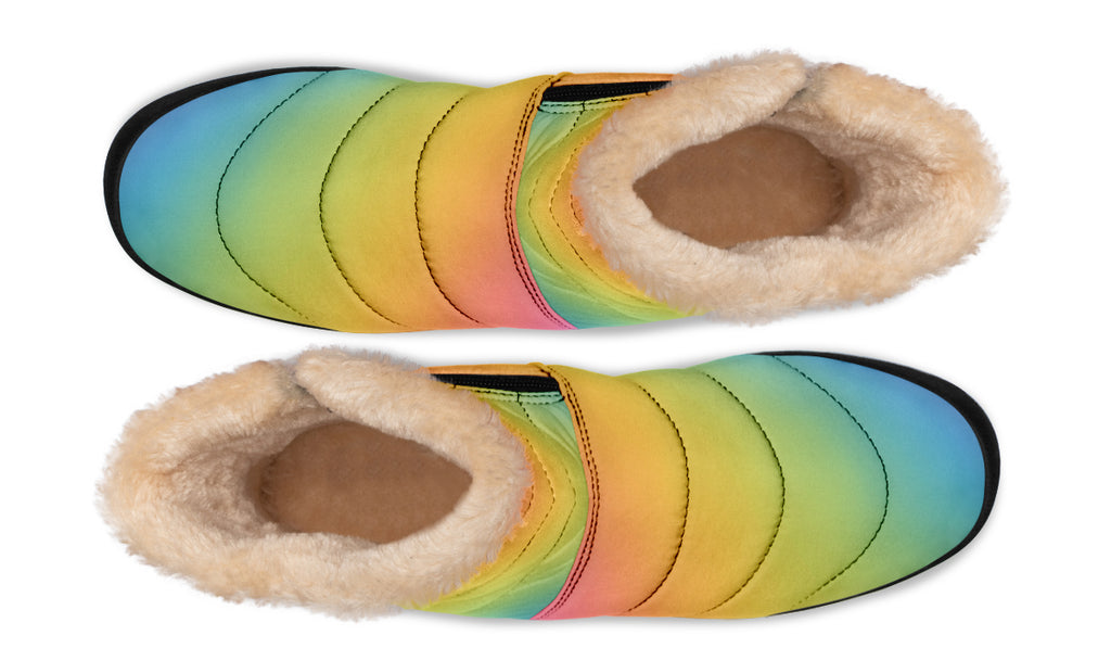 Fairy Floss Faux Fur Ankle Boots