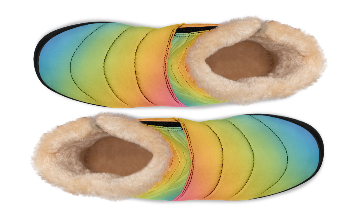 Fairy Floss Faux Fur Ankle Boots