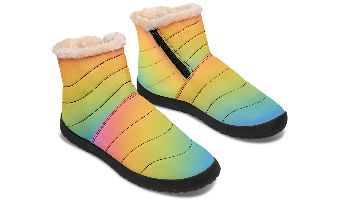 Fairy Floss Faux Fur Ankle Boots