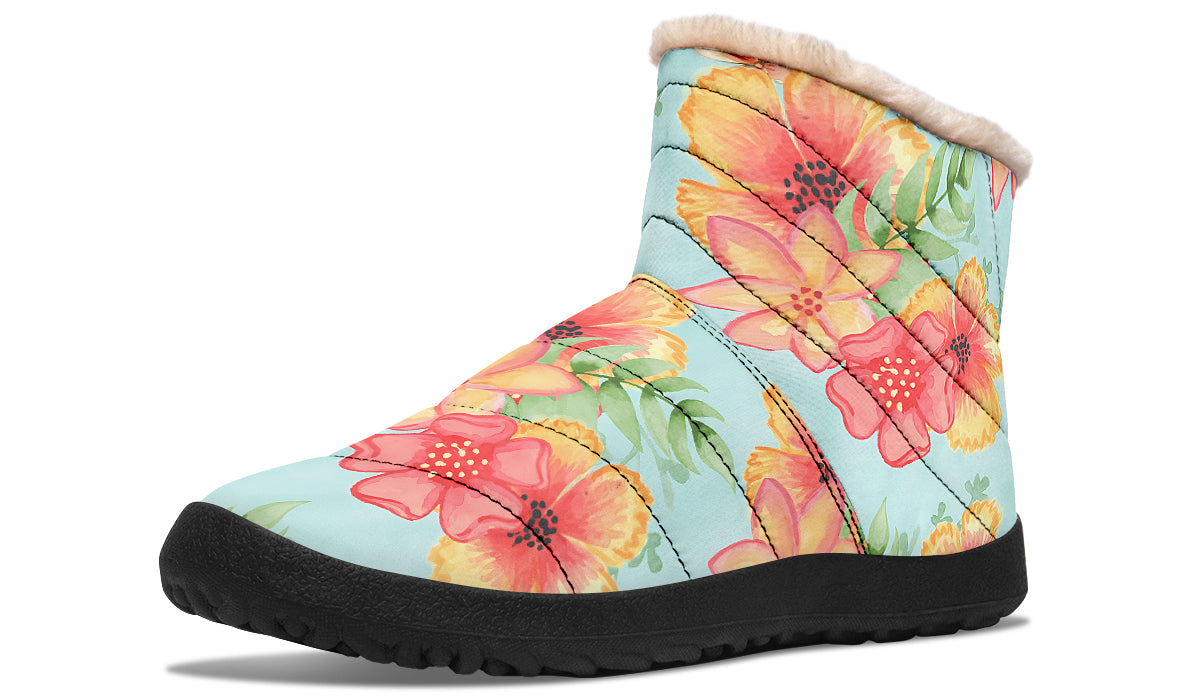 Fleur Faux Faux Fur Ankle Boots