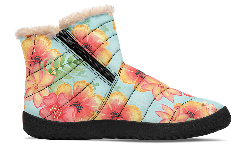 Fleur Faux Faux Fur Ankle Boots