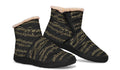 Midnight Melody Faux Fur Ankle Boots
