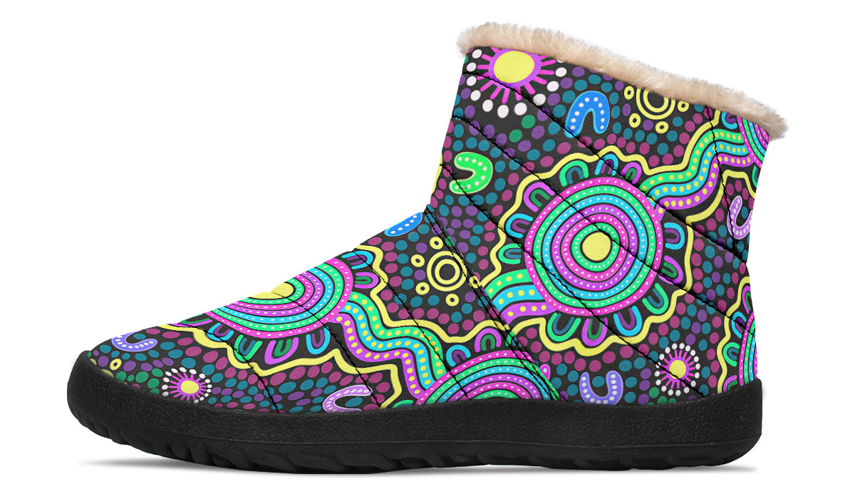 Lifelines Faux Fur Ankle Boots