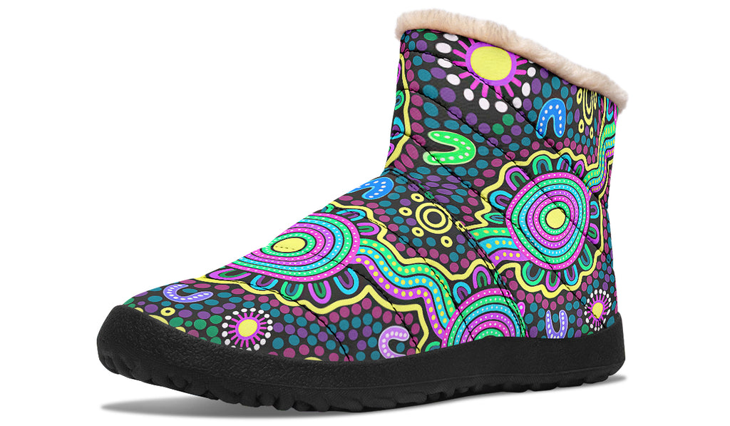 Lifelines Faux Fur Ankle Boots