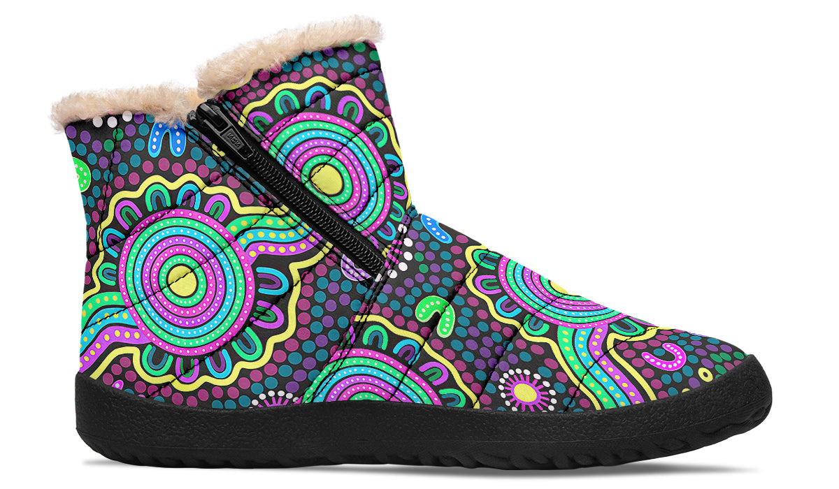 Lifelines Faux Fur Ankle Boots