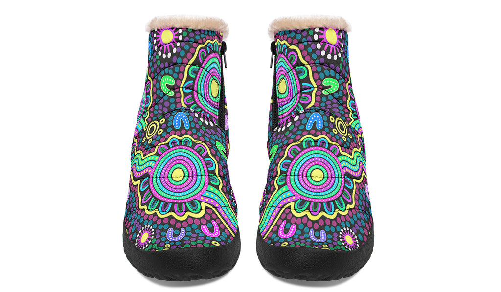 Lifelines Faux Fur Ankle Boots