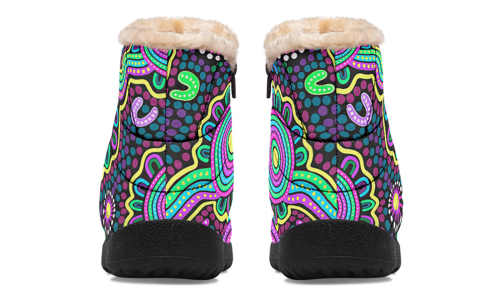 Lifelines Faux Fur Ankle Boots