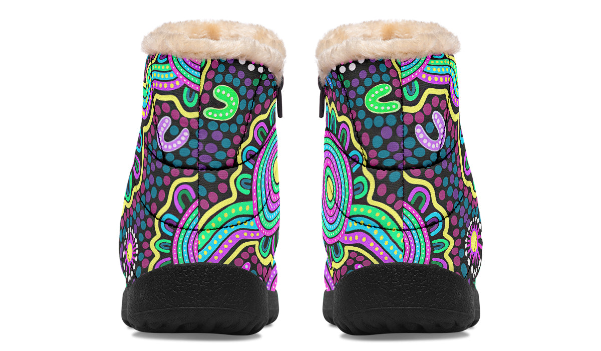 Lifelines Faux Fur Ankle Boots