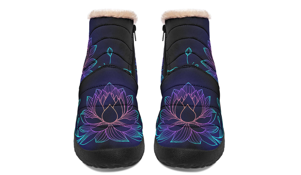 Lotus Faux Fur Ankle Boots