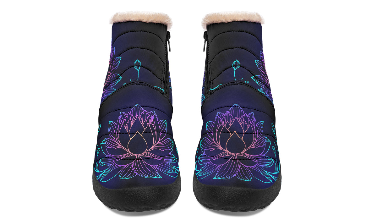 Lotus Faux Fur Ankle Boots