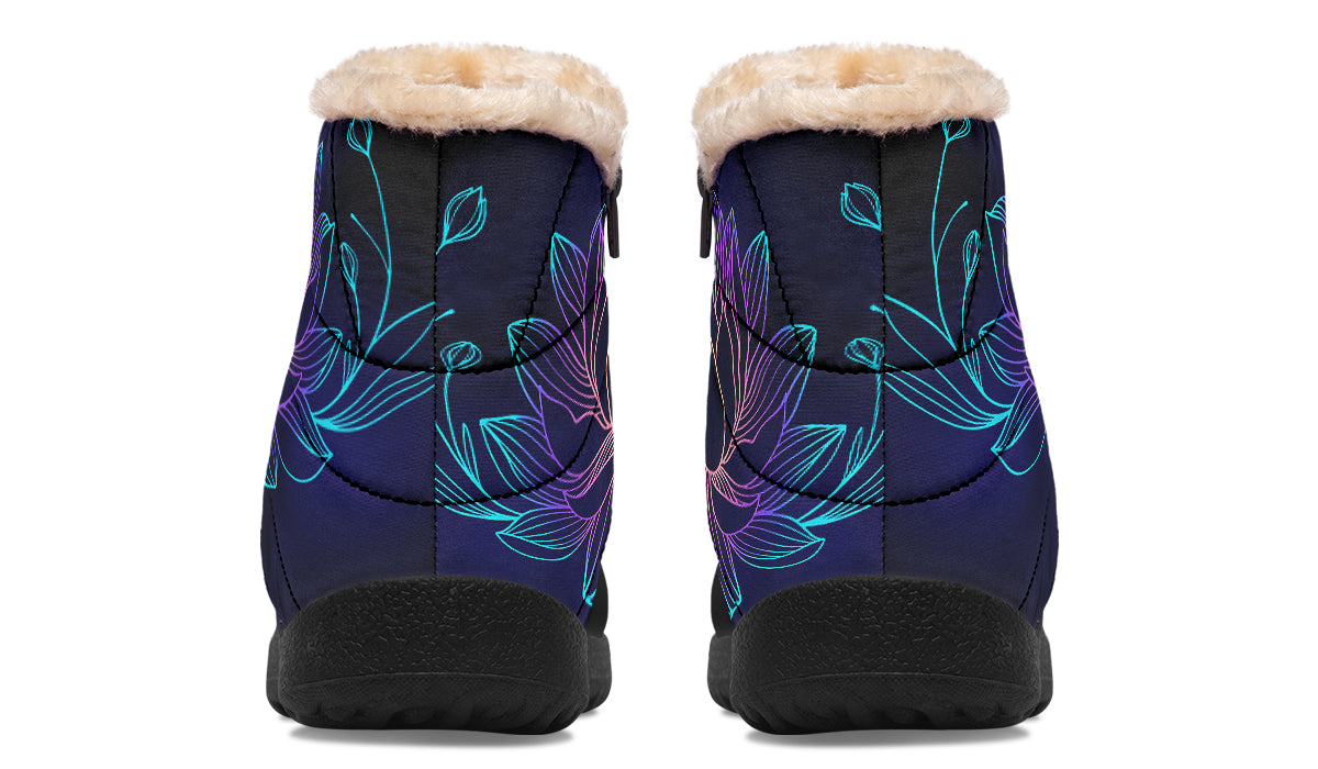 Lotus Faux Fur Ankle Boots