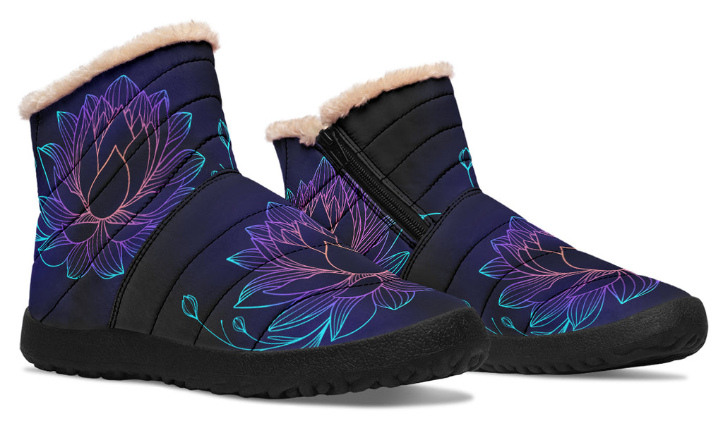 Lotus Faux Fur Ankle Boots