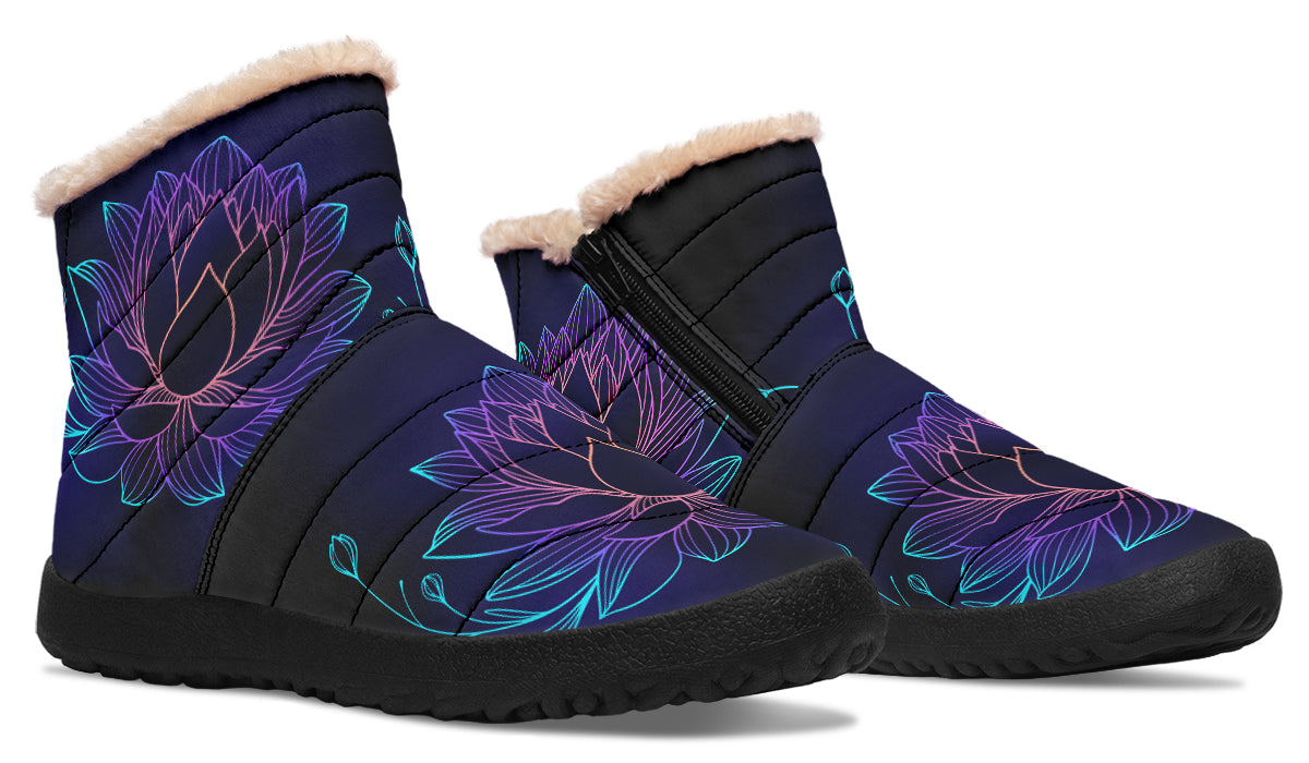 Lotus Faux Fur Ankle Boots