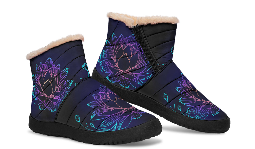 Lotus Faux Fur Ankle Boots