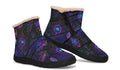 Oracle's Eye Faux Fur Ankle Boots