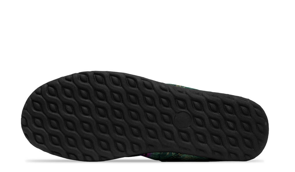 Peacock Feathers Faux Fur Ankle Boots