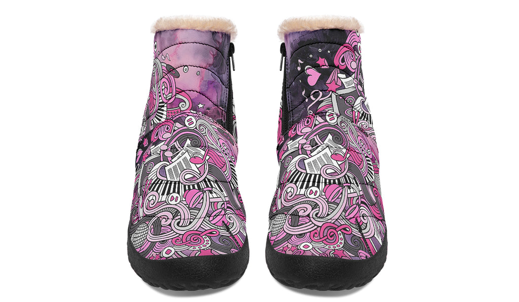 Rock Chic Faux Fur Ankle Boots